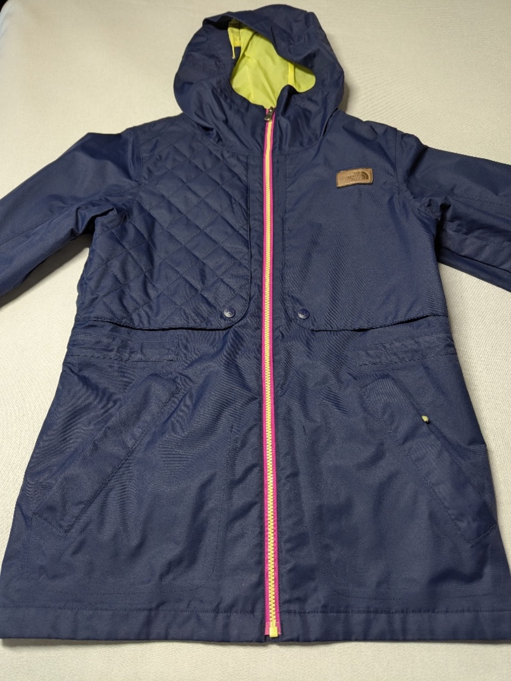 The North Face Montague Blue Shadow Triclimate Ski Snow Jacket - Size Small